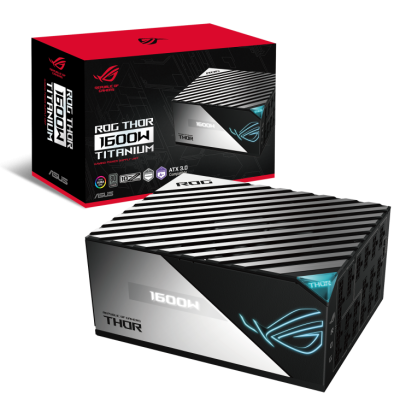 ASUS ROG THOR 1600T GAMING 1600W 80 PLUS TITANIUM (90YE00K0-B0DA00)