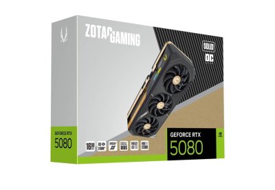 ZOTAC GANIMG GEFORCE RTX5080 SOLID OC 16GB 256BIT GDDR7