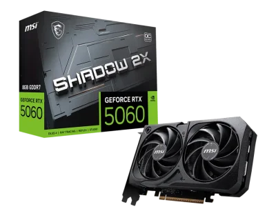 MSI GEFORCE RTX5060 8G SHADOW 2X OC (912-V537-019)