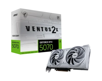 MSI GEFORCE RTX5070 12G VENTUS 2X OC WHITE (912-V532-010)