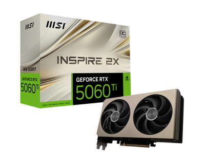 MSI GEFORCE RTX5060TI 8G INSPIRE 2X OC (912-V536-027)