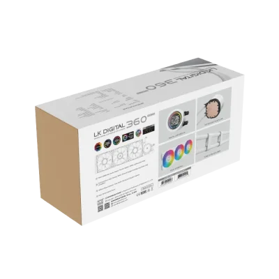XIGMATEK CPU LIQUID COOLER LK PRO DIGITAL ARCTIC 360 (EN47411)