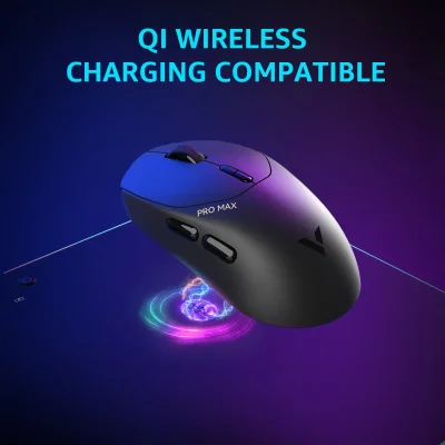 RAPOO W/L MOUSE VT1PRO MAX BLACK