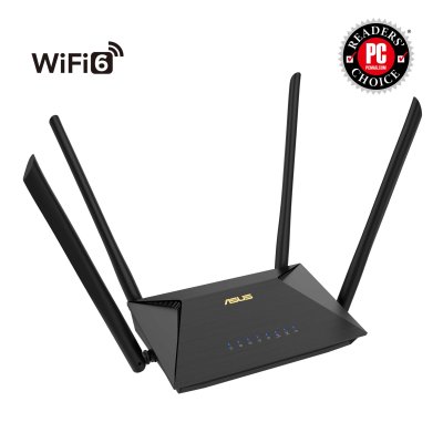ASUS AX1800 DUAL BAND WI-FI 6 ROUTER (RT-AX53U)