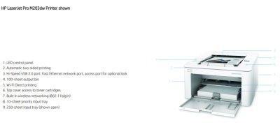 HP LaserJet Pro M203dn (G3Q46A)