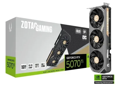 ZOTAC GAMING GeForce RTX 5070 Ti Solid SFF OC (288-2N765-500Z8)