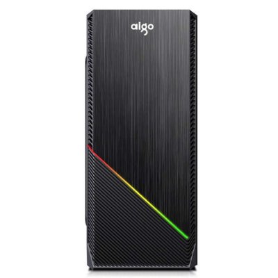 CASE DARKFLASH AIGO RAINBOW 1 ATX PC BLACK (CAS-DFL-AGRB01ABK)