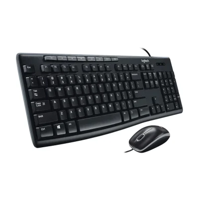 LOGITECH COMBO USB K/B+MOUSE (MK200)