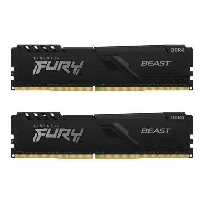 PC DDR4 16GB(8GB*2) 3200MHz KINGSTON FURY BEAST (KF432C16BBK2/16WP)