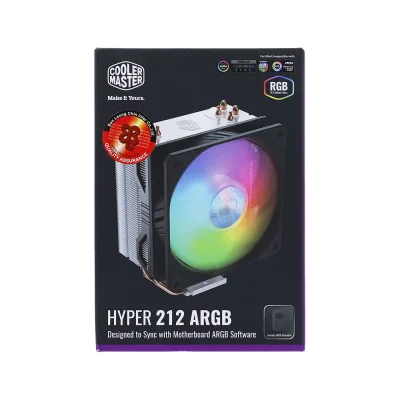 COOLER MASTER CPU COOLING HYPER 212 ARGB