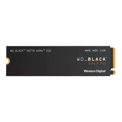SSD M.2 2280 SN770 500GB/BLACK PCIe  NVMe GEN4 (WDS500G3X0E-00B3N0)