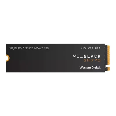 SSD M.2 2280 SN770 500GB/BLACK PCIe  NVMe GEN4 (WDS500G3X0E-00B3N0) SSD M.2 2280 SN770 500GB/BLACK PCIe  NVMe GEN4 (WDS500G3X0E-00B3N0)