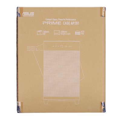 CASE ASUS PRIME (AP201) MESH BLACK EDITION