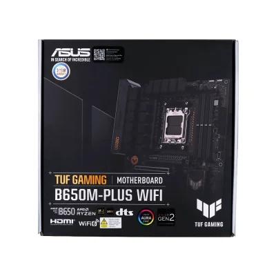 ASUS MOTHERBOARD TUF GAMING B650 PLUS WIFI (90MB1BZ0-M0UAY0)