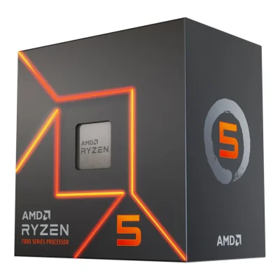 CPU AMD RYZEN 5 7600/6 CORE/12 THREAD PROCESSOR (AMCU100-100001015BOX)