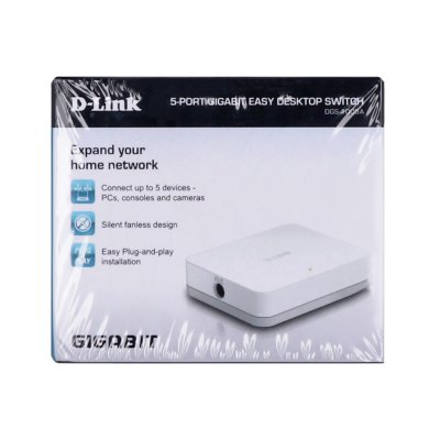 D-LINK (DGS-1005A) GIGABIT EASY DESKTOP SWITCH 5-PORT 10/100/1000Mbps