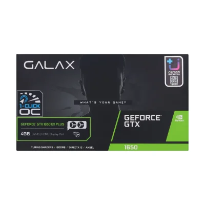 GALAX GEFORCE GTX 1650 EX PLUS (1-CLICK OC)