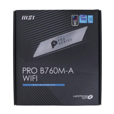 MSI INTEL MOTHERBOARD PRO B760M-A WIFI (911-7D99-012)