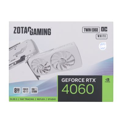 ZOTAC GEFORCE RTX4060  8GB TWIN EDGE OC 128BIT GDDR6