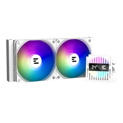 CPU COOLER ZALMAN ALPHA2 A24 LIQUID COOLER(WHITE)