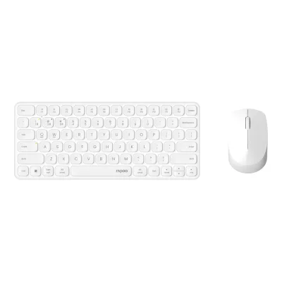 RAPOO MOUSE&KEYBOARD 9010M/WHITE WIRELESS RAPOO MOUSE&KEYBOARD 9010M/WHITE WIRELESS