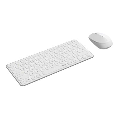 RAPOO MOUSE&KEYBOARD 9010M/WHITE WIRELESS RAPOO MOUSE&KEYBOARD 9010M/WHITE WIRELESS