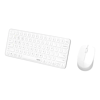 RAPOO MOUSE&KEYBOARD 9010M/WHITE WIRELESS RAPOO MOUSE&KEYBOARD 9010M/WHITE WIRELESS