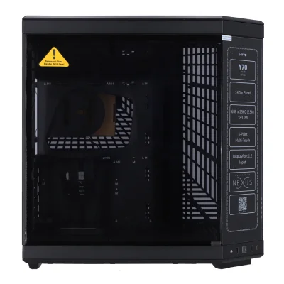 CASE HYTE Y70 TOUCH INFINITE BLACK/BLACK (CS-HYTE-Y70TTI-BB) CASE HYTE Y70 TOUCH INFINITE BLACK/BLACK (CS-HYTE-Y70TTI-BB)