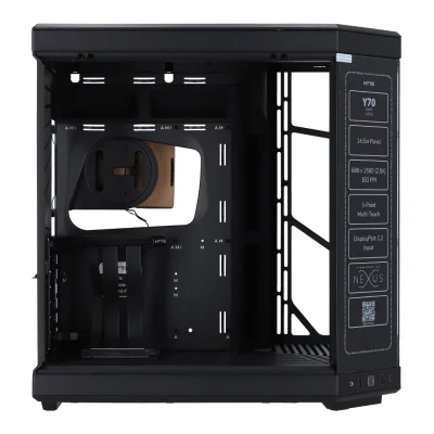 CASE HYTE Y70 TOUCH INFINITE BLACK/BLACK (CS-HYTE-Y70TTI-BB) CASE HYTE Y70 TOUCH INFINITE BLACK/BLACK (CS-HYTE-Y70TTI-BB)
