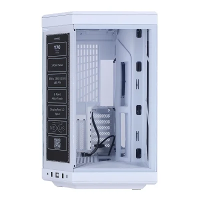 CASE HYTE Y70 TOUCH INFINITE WHITE/WHITE (CS-HYTE-Y70TTI-WW)