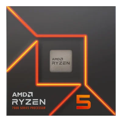 CPU AMD RYZEN 5 7500F (NO BOX) 6 CORE/12 THREAD PROCESSOR (100-100000597)