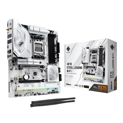 ASROCK MOTHERBOARD STEEL LEGEND X870 WIFI (90-MXBPJ0-A0UAYZ)