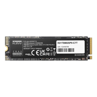 SSD M.2 512GB/3200MB KLEVV CRAS C715 M.2 NVME PCIE GEN3X4 (K512GM2SP0-C7T)