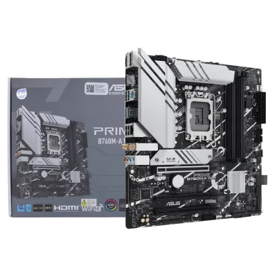 ASUS MOTHERBOARD PRIME B760M-A WIFI CSM (90MB1EL0-M1UAYC)