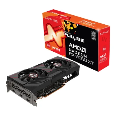 SAPPHIRE PULSE AMD RADEON RX 9060XT OC 16GB128BIT (S88-3E493-101FT)
