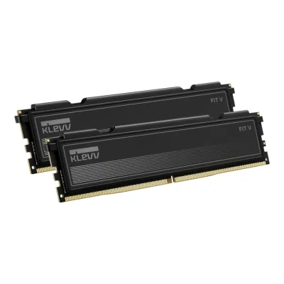 PC DDR5 32GB/5600MH (16GBx2 )BLACK KLEVV FIT V GAMING OC (KD5AGU880-56K300L)