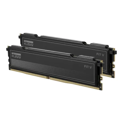 PC DDR5 32GB/5600MH (16GBx2 )BLACK KLEVV FIT V GAMING OC (KD5AGU880-56K300L)