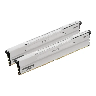 PC DDR5 32GB/6000MHz (16GB*2) WHITE KLEVV BOLT V GAMING OC MEMORY(KD5AGUA80-60B280I)