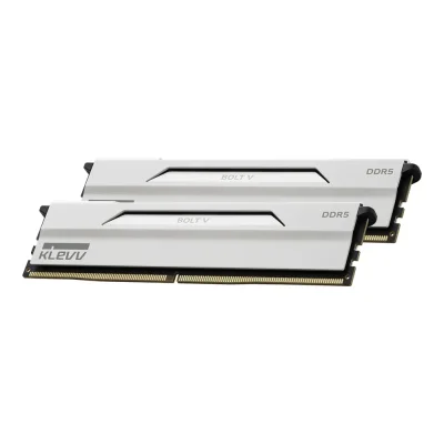PC DDR5 32GB/6000MHz (16GB*2) WHITE KLEVV BOLT V GAMING MEMORY(KD5AGUA80-60B280J)