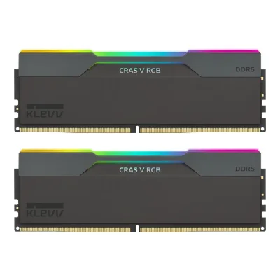 PC DDR5 32GB/6000MHz (16GB*2) KLEVV CRAS V RGB GAMING OC (KD5AGUA80-60B280G)