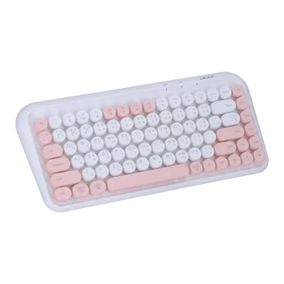 ACER WIRELESS KEYBOARD LW1800/PINK+WHITE (ZL.Z01ST.01G)