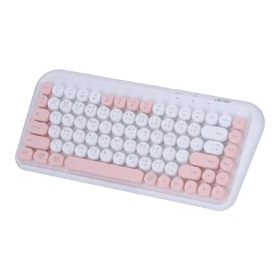 ACER WIRELESS KEYBOARD LW1800/PINK+WHITE (ZL.Z01ST.01G)