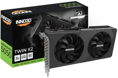 INNO3D GEFORCE RTX5050 8GB TWIN X2 GDDR6 128BIT (N50502-08D6-174071N)