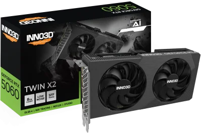 INNO3D GEFORCE RTX5060 TWIN X2 8GB(N50602-08D7-195071N)