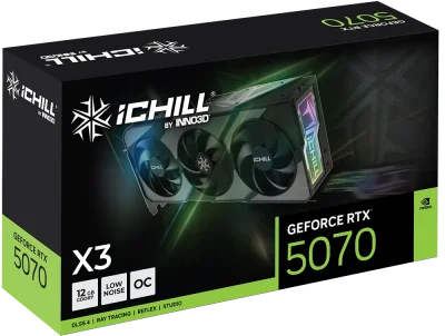 INNO3D GEFORCE RTX5070TI ICHILL X3 16GB GDDR7