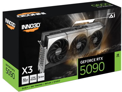 INNO3D GEFORCE RTX5090 X3 OC 32GB GDDR7 (N50903-32D7X-1759392)