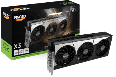 INNO3D GEFORCE RTX5090 X3 OC 32GB GDDR7 (N50903-32D7X-1759392)