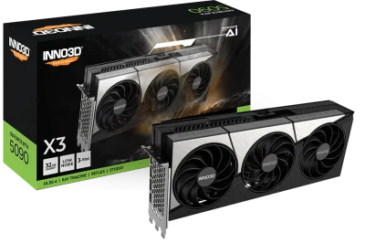 INNO3D GEFORCE RTX5090 X3 32GB GDDR7 3XDP (N50903-32D7-17593928)