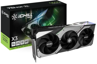 INNO3D GEFORCE RTX5090 ICHILL X3  32GB GDDR7 3XDP(C50903-32D7X-175967H)