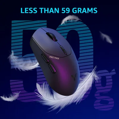 RAPOO W/L MOUSE VT1PRO MAX BLACK